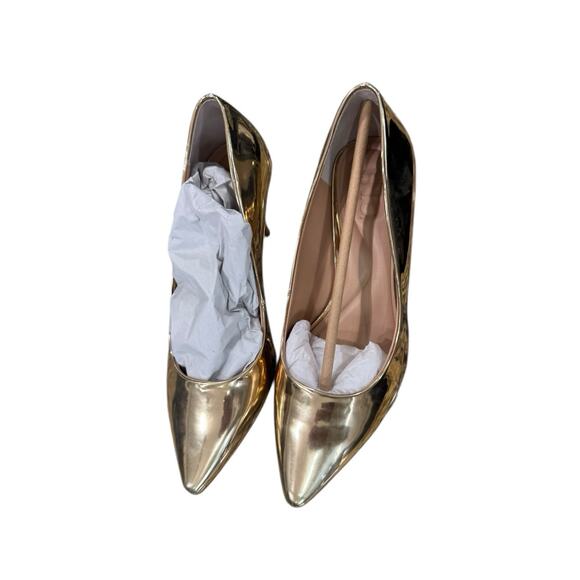 I.N.C. - International Concepts - Women's Zitah Pumps - Gold- Size 6M NEW In box - Picture 2 of 10